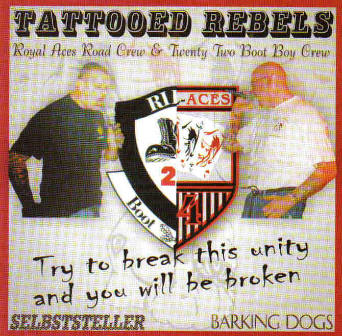 Selbststeller/Barking Dogs-Tattooed Rebels"split cd"